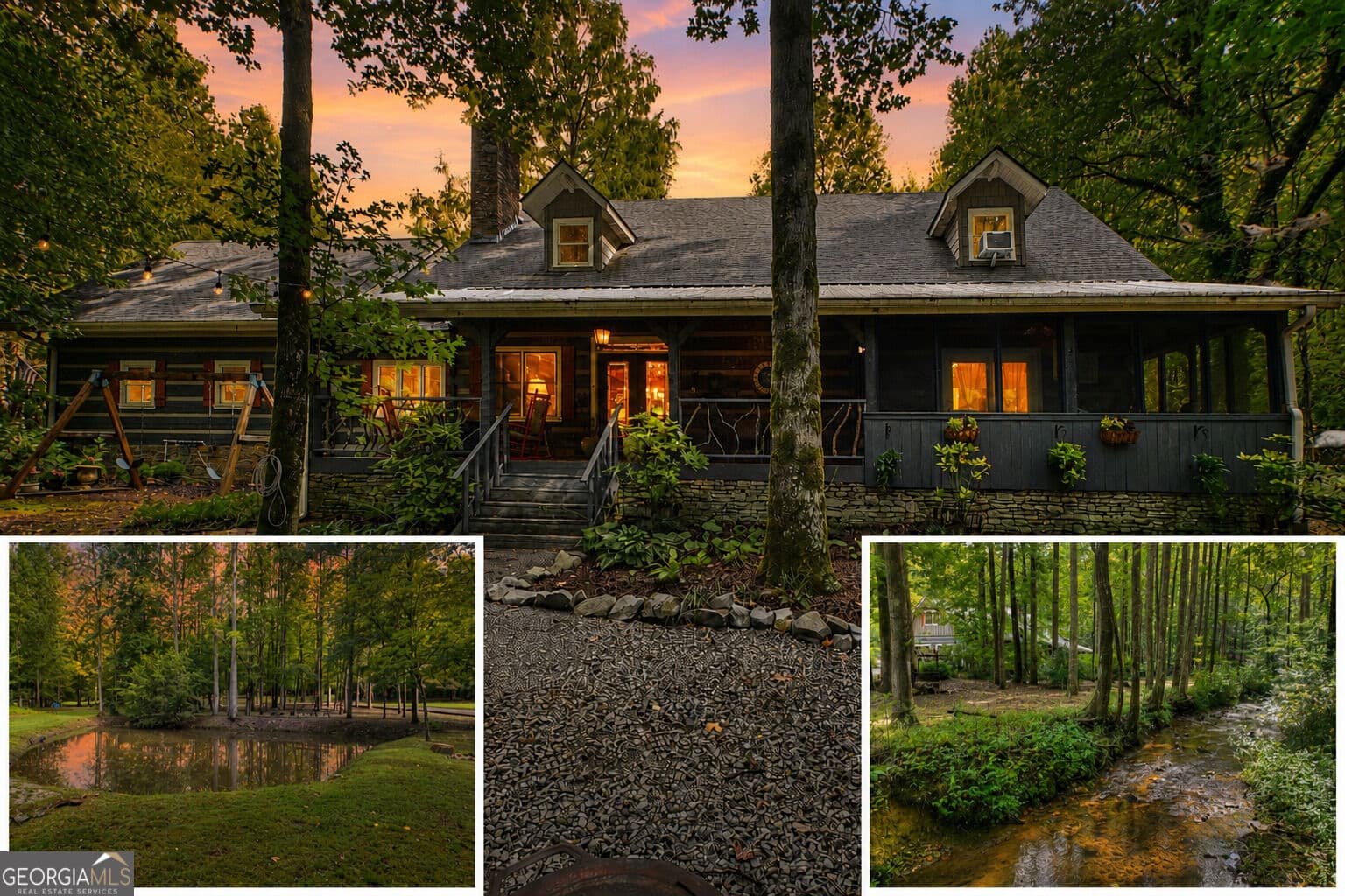 4 bedroom, 3.5 bathroom, 4,452 sq ft cabin,single family residence for sale at 606 Johntown Road, Ellijay, GA 30536 — photo 1 of 120