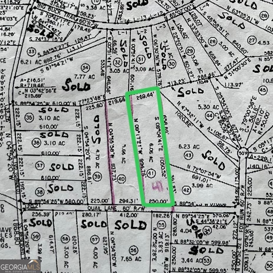 residential lot for sale at 0 Quail Lane, Alapaha, GA 31622 — photo 2