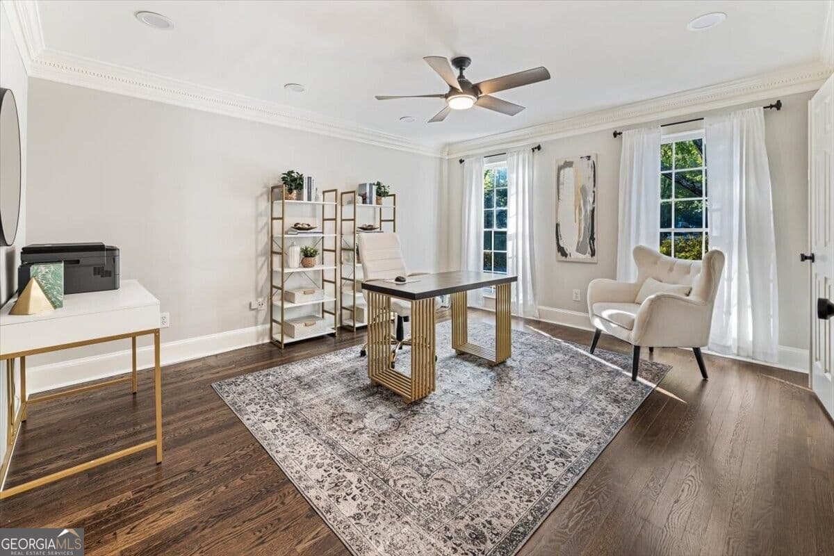 6 bedroom, 4.5 bathroom, 5,587 sq ft single family residence for sale at 235 Landfall Road, Sandy Springs, GA 30328 — photo 6