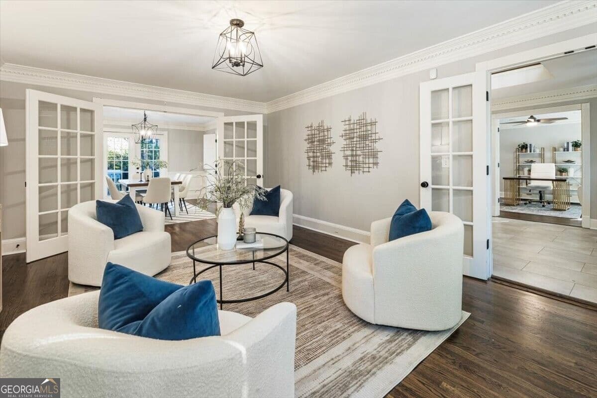 6 bedroom, 4.5 bathroom, 5,587 sq ft single family residence for sale at 235 Landfall Road, Sandy Springs, GA 30328 — photo 7