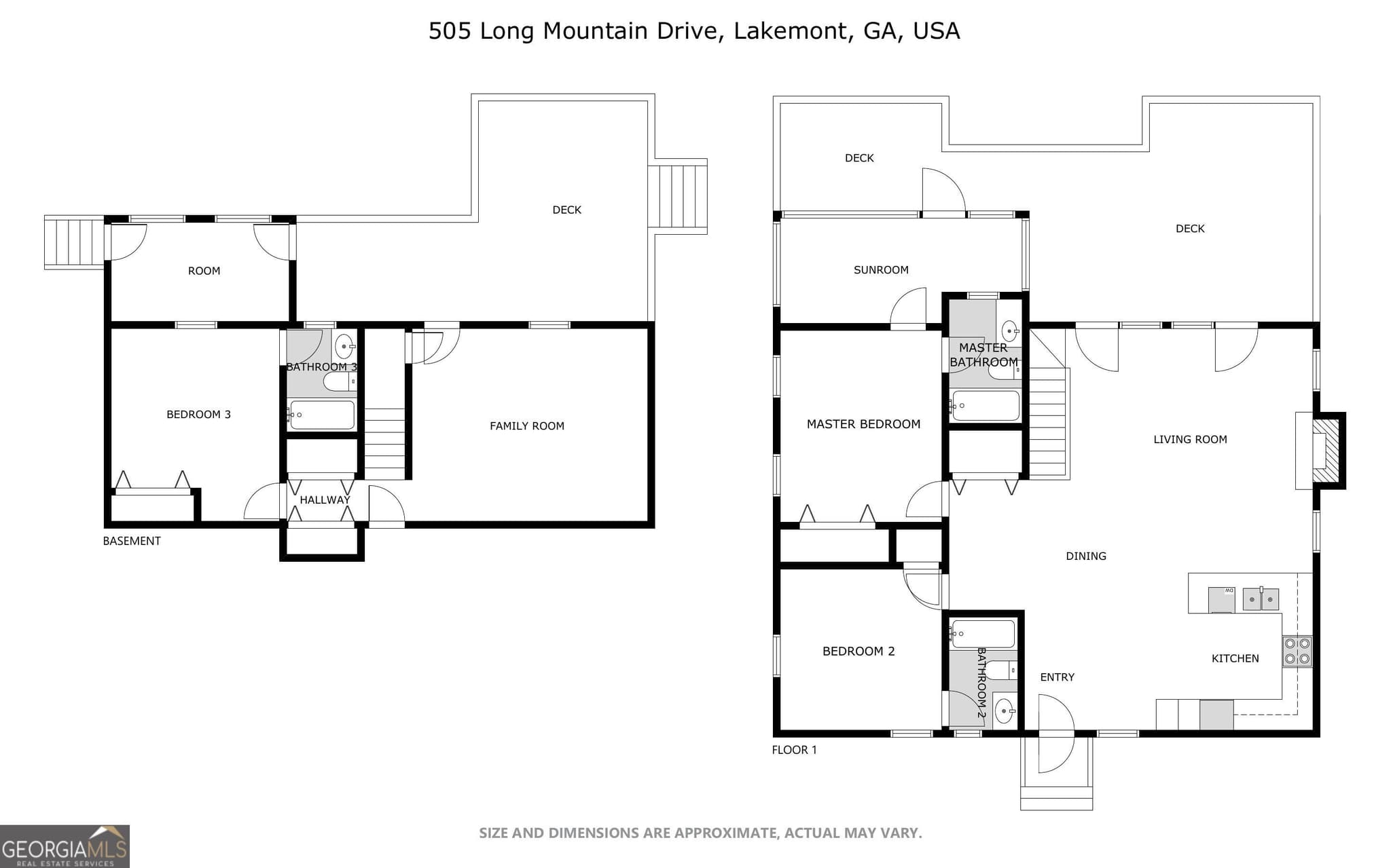 3 bedroom, 3 bathroom, 1,653 sq ft cabin,single family residence for sale at 505 Long Mountain Drive, Lakemont, GA 30552 — photo 4