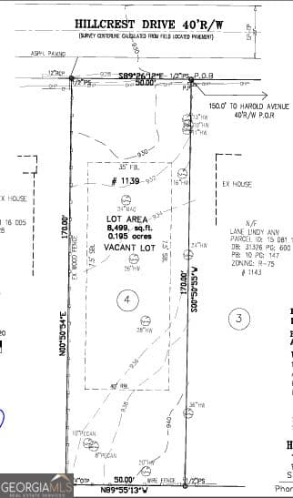 residential lot for sale at 1139 Hillcrest Drive, Atlanta, GA 30316 — photo 1 of 1