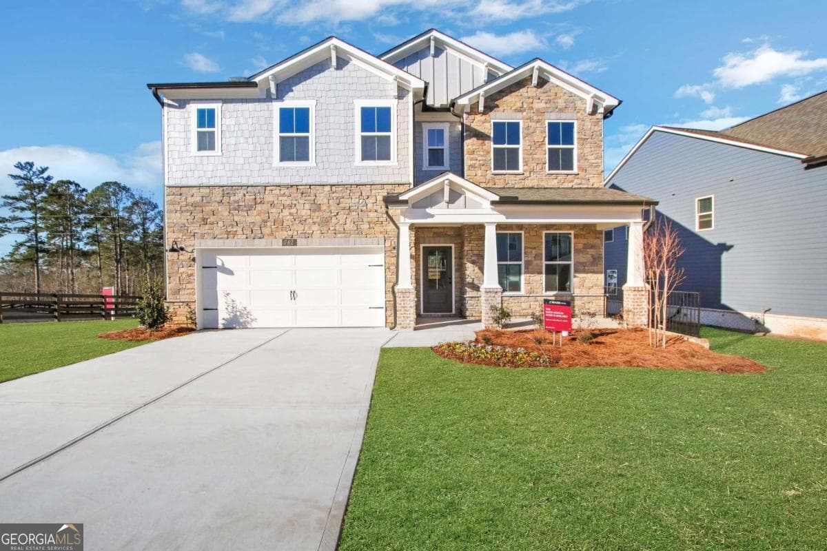 5 bedroom, 4 bathroom single family residence sold at 742 Crossroad Court, Powder Springs, GA 30127