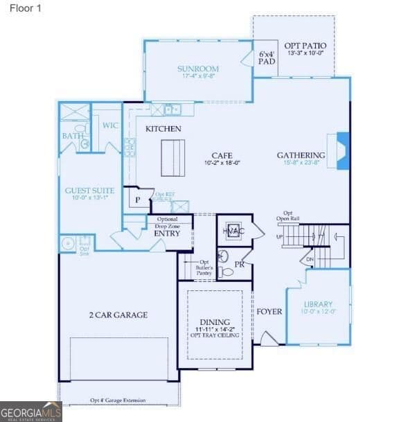 5 bedroom, 4.5 bathroom single family residence for sale at 118 North Mountain Brook Drive, Ball Ground, GA 30107 — photo 2