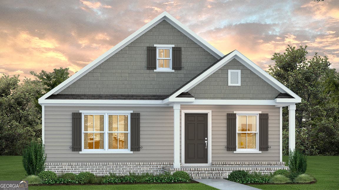 3 bedroom, 2 bathroom, 1,404 sq ft single family residence sold at 20 River's Edge Lane LOT 6, Franklin, GA 30217