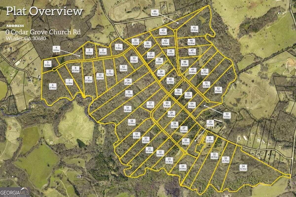 estate lot for sale at 0 Cedar Grove Church Road LOT 55, Winder, GA 30680 — photo 1 of 5