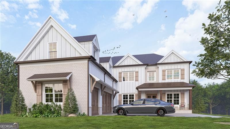 4 bedroom, 4.5 bathroom, 4,031 sq ft single family residence for sale at 4290 Post Road, Cumming, GA 30040 — photo 2