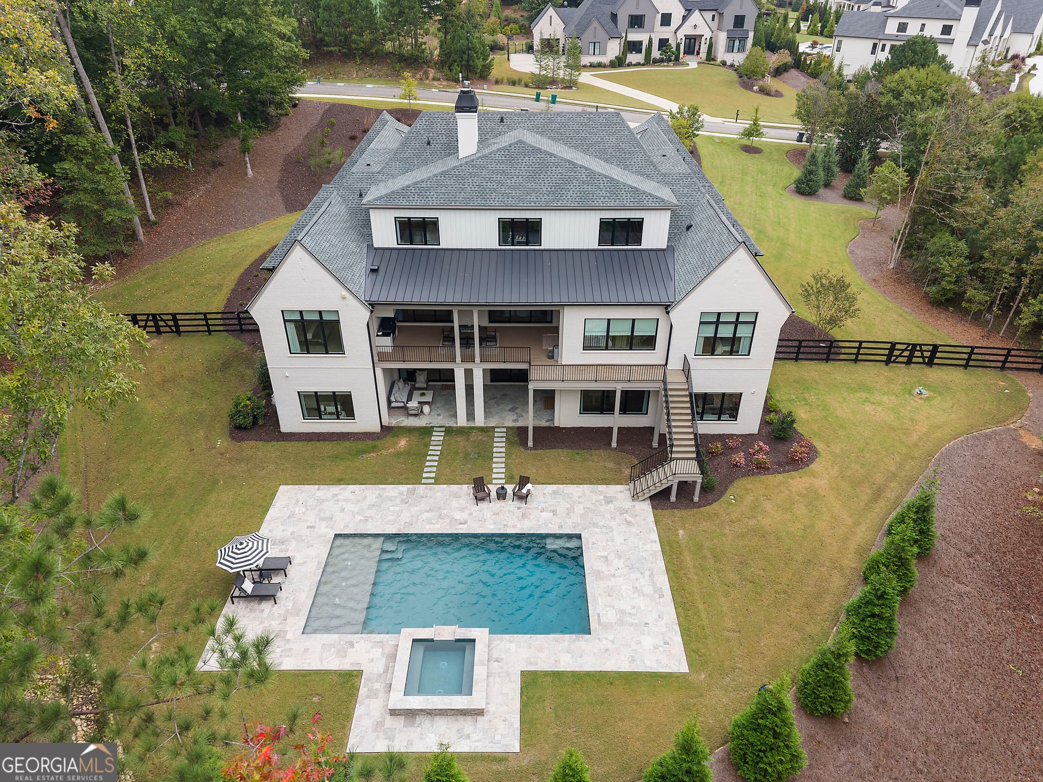 7 bedroom, 7.5 bathroom single family residence for sale at 10235 Cedar Ridge Drive, Milton, GA 30004 — photo 7