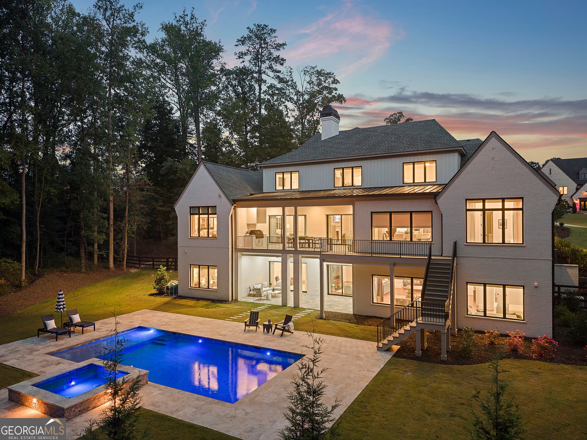7 bedroom, 7.5 bathroom single family residence for sale at 10235 Cedar Ridge Drive, Milton, GA 30004 — photo 8