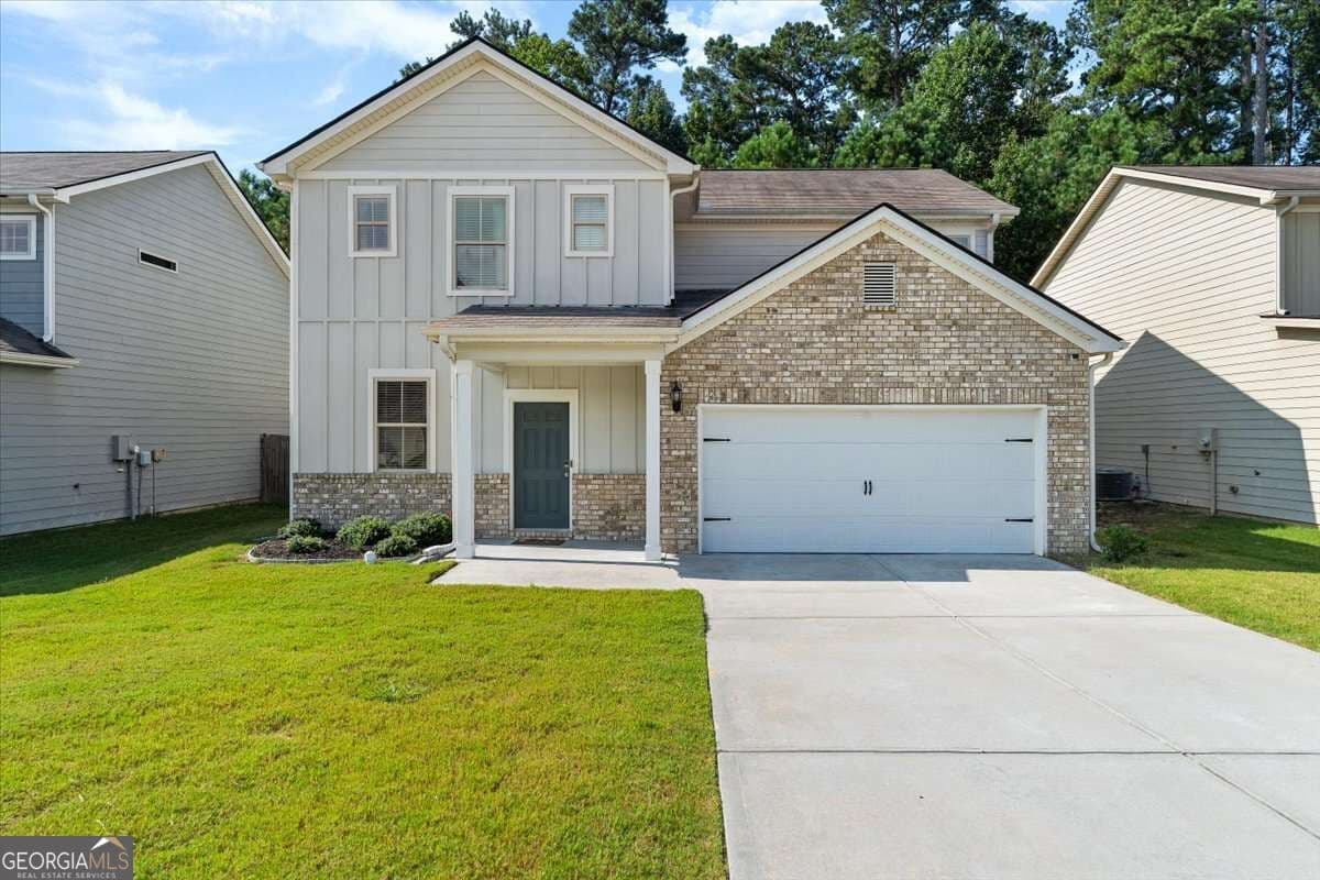 3 bedroom, 2.5 bathroom, 2,460 sq ft single family residence for sale at 7627 Rudder Circle, South Fulton, GA 30213 — photo 1 of 32
