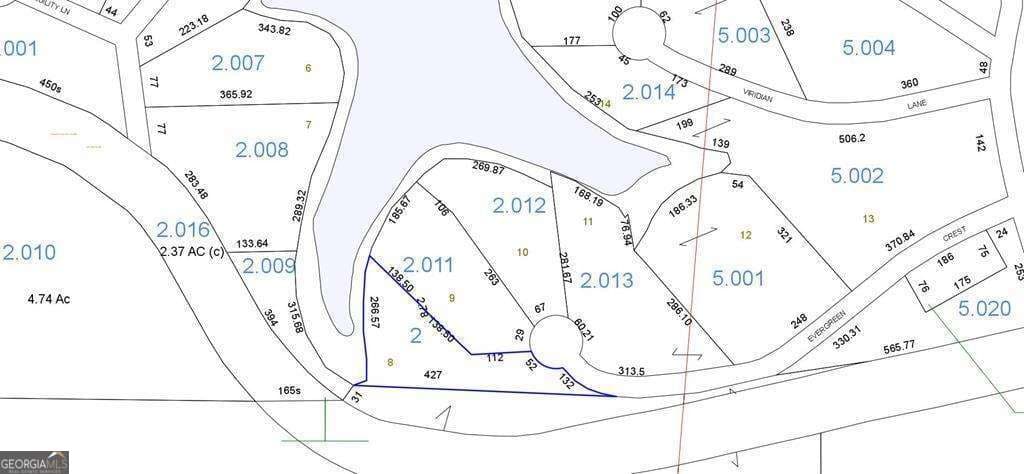 unimproved land for sale at 0 Evergreen Crest, Wedowee, AL 36278 — photo 2