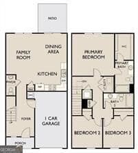 3 bedroom, 2.5 bathroom, 1,421 sq ft townhouse for sale at 1147 Lucienne Boulevard, Auburn, GA 30011 — photo 2