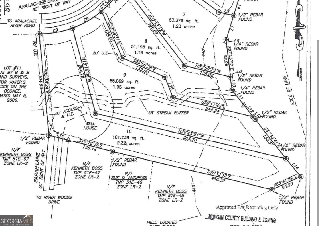 residential lot for sale at 1051 Apalachee Shores Court, Madison, GA 30650 — photo 1 of 1