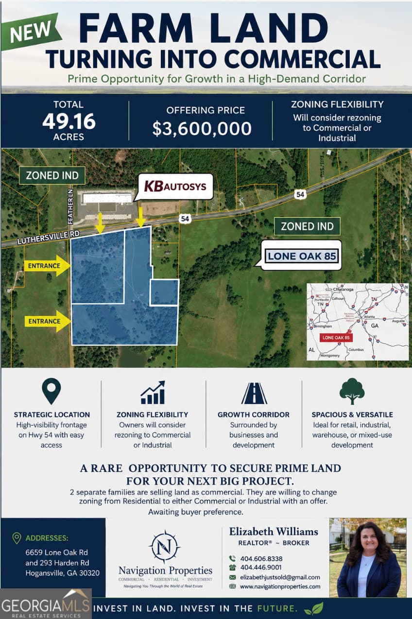 residential lot for sale at 293 Harden Lane, Hogansville, GA 30230 — photo 6