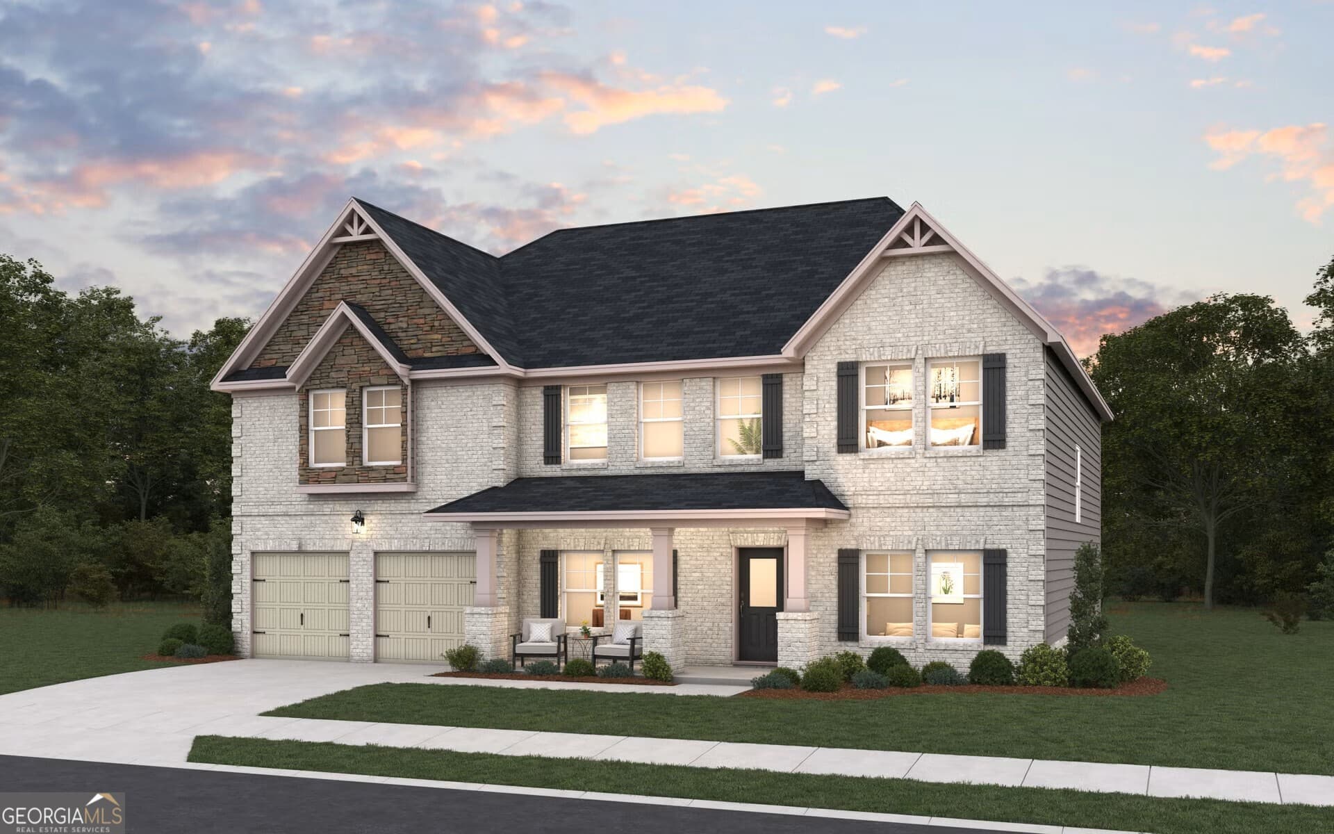 5 bedroom, 4 bathroom, 3,712 sq ft single family residence sold at 389 Mistwood Court, Mcdonough, GA 30253