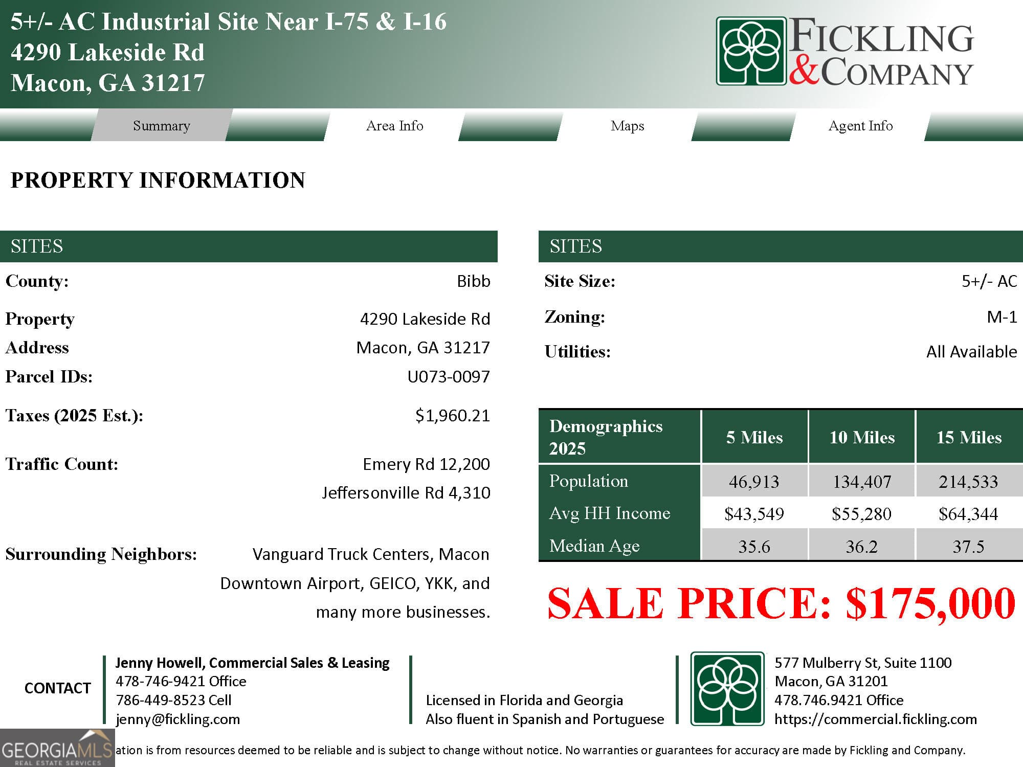 commercial for sale at 4290 Lakeside Road, Macon, GA 31217 — photo 4