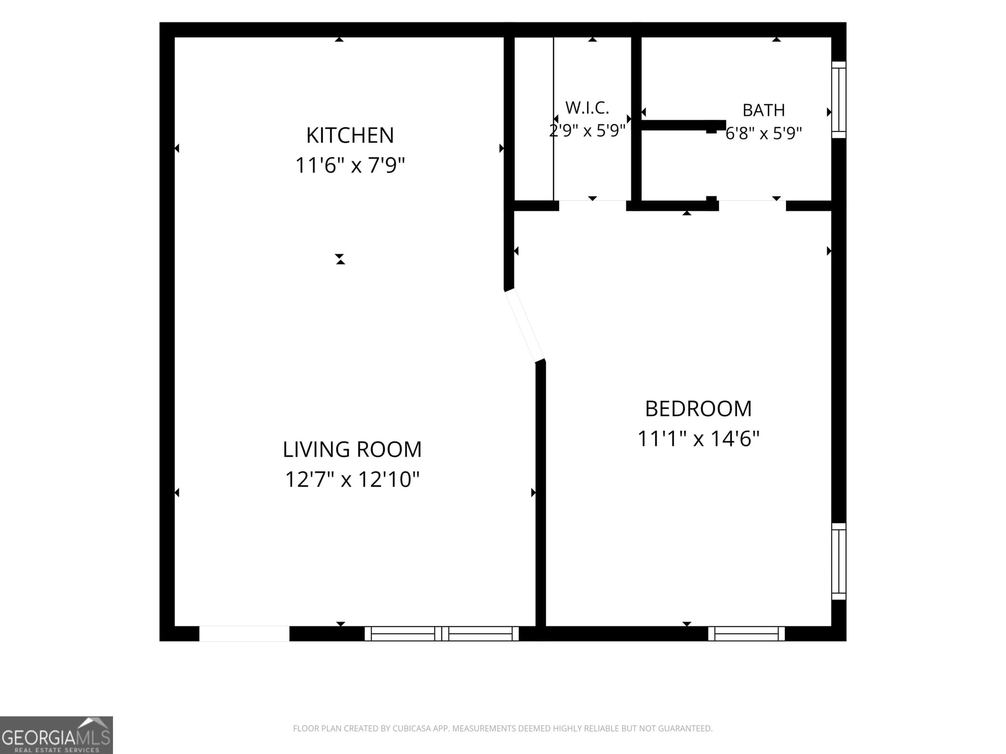 1 bedroom, 1 bathroom, 550 sq ft apartment for rent at 207 Reynolds Street 6F, Rome, GA 30161 for $1,000 a month — photo 9