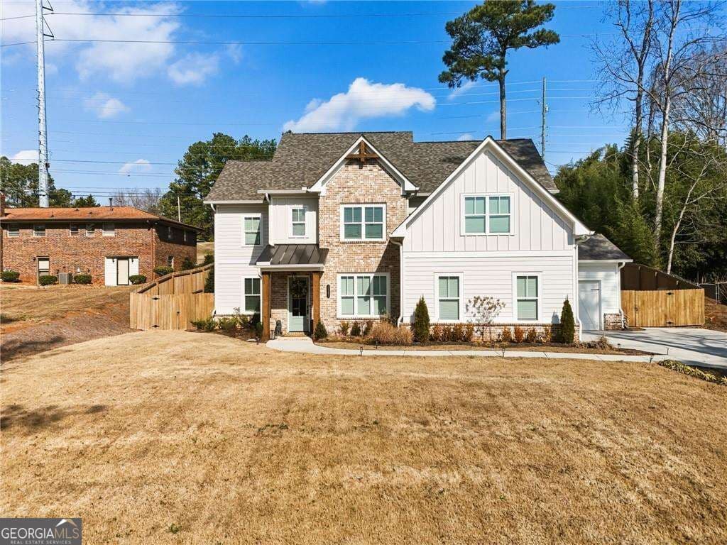 5 bedroom, 3.5 bathroom, 3,658 sq ft single family residence for sale at 2143 Old Dallas Road, Marietta, GA 30064 — photo 1 of 43