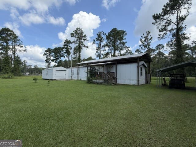 2 bedroom, 2 bathroom, 980 sq ft manufactured home,single family residence for sale at 214 Forest Avenue, Fargo, GA 31631