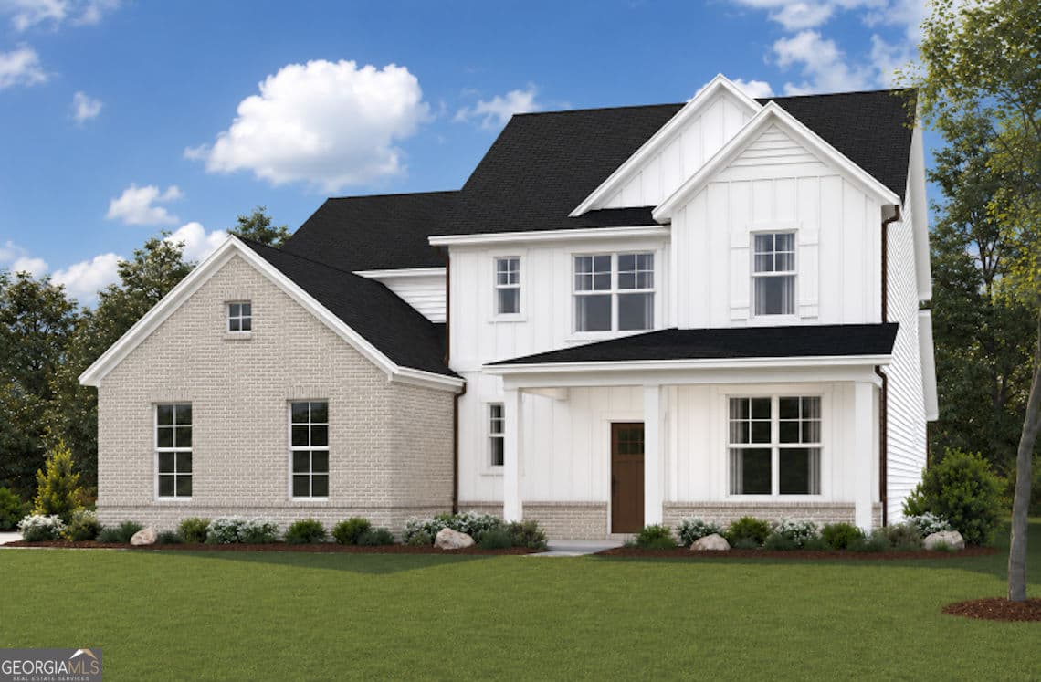 5 bedroom, 4.5 bathroom, 3,829 sq ft single family residence for sale at 8560 Oak Hollow Way, Cumming, GA 30041