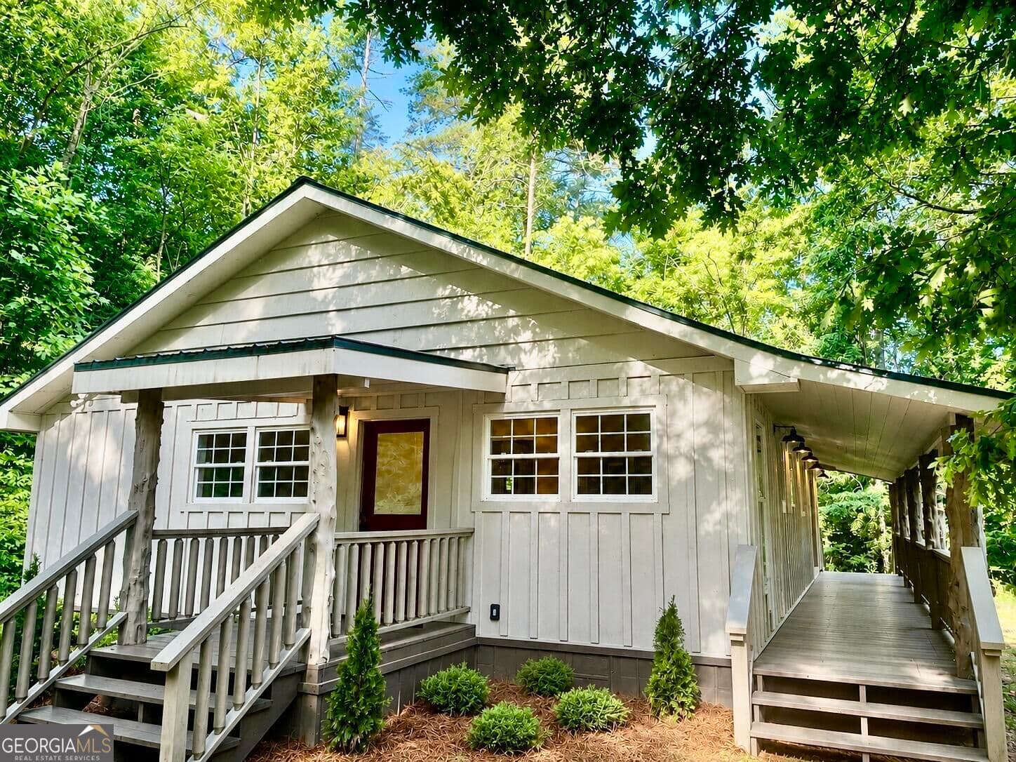 2 bedroom, 2 bathroom, 1,200 sq ft cabin,single family residence for sale at 66 Precision Lane, Clayton, GA 30525 — photo 1 of 18