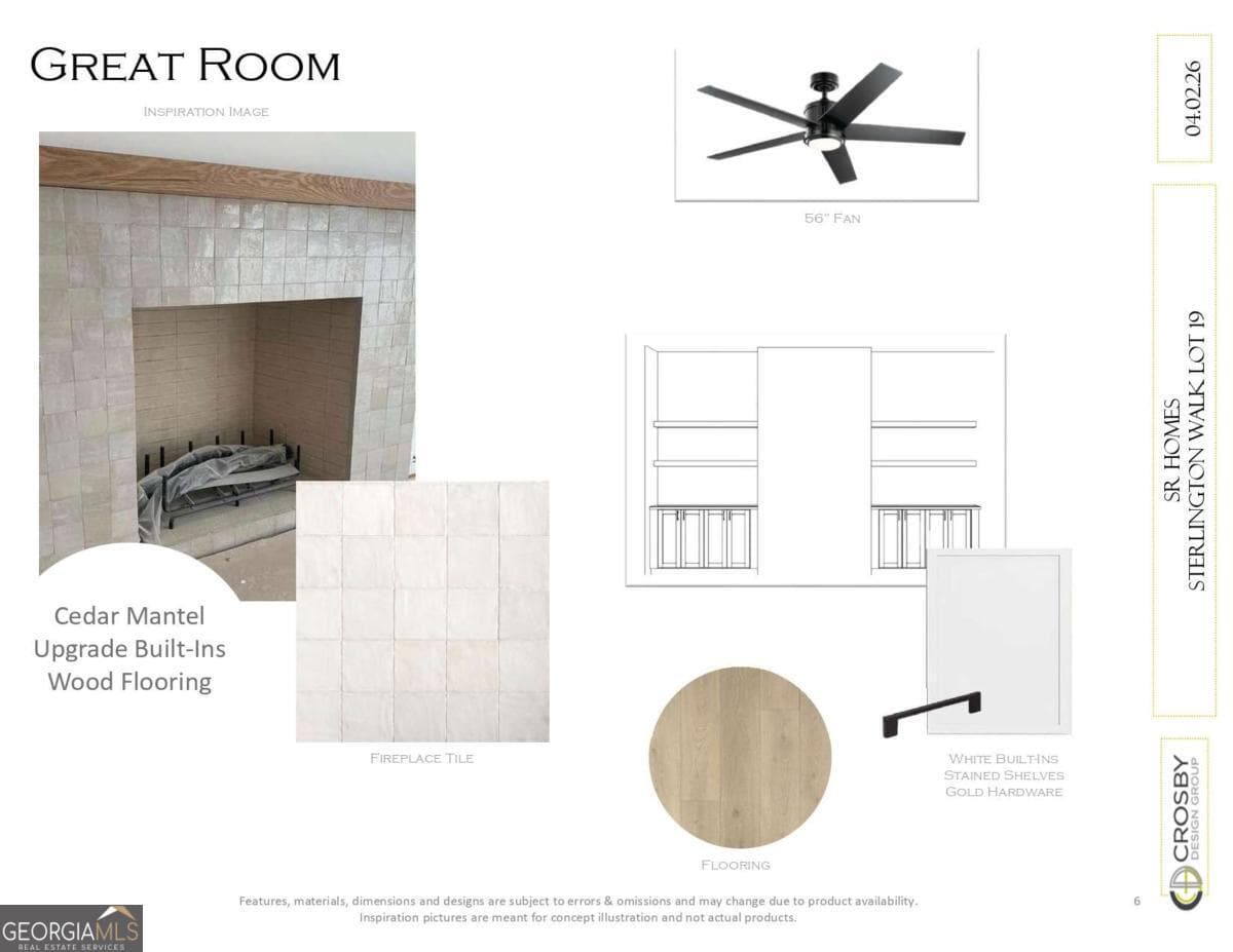 5 bedroom, 4.5 bathroom, 3,251 sq ft single family residence for sale at 1260 Sterlington Drive, Canton, GA 30115 — photo 6