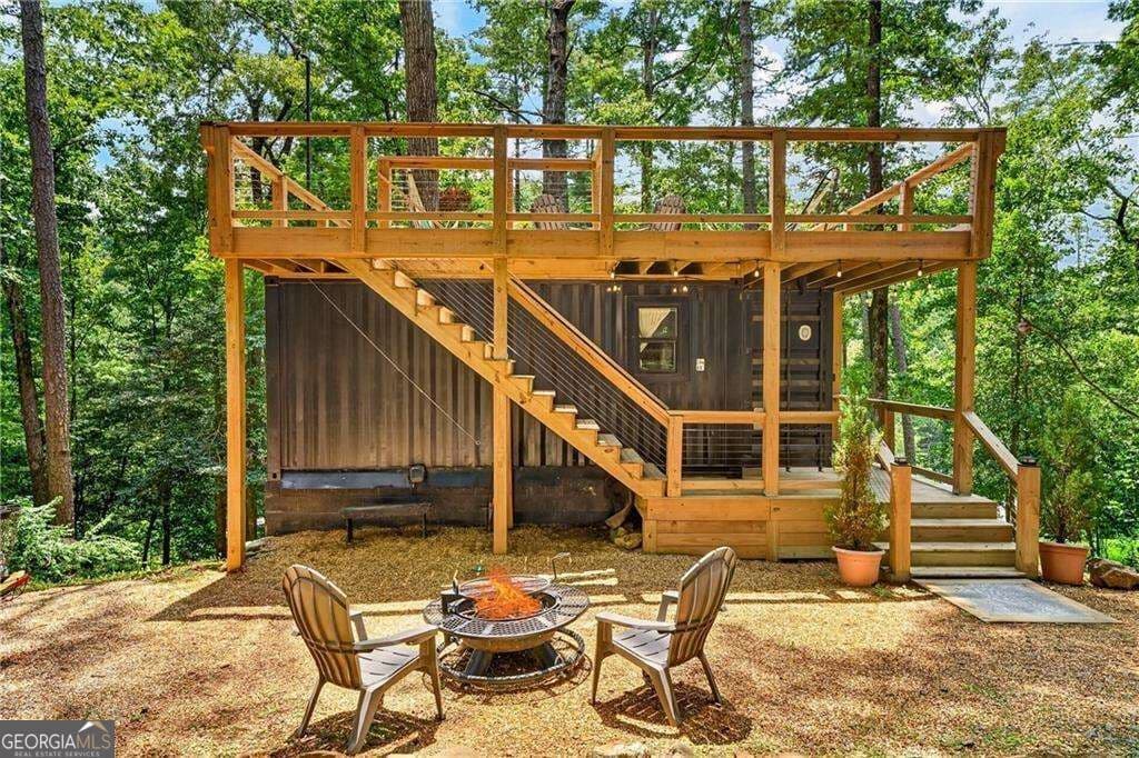 1 bedroom, 1 bathroom, 160 sq ft single family residence for sale at 649 Power Dam Road, Blue Ridge, GA 30513 — photo 2
