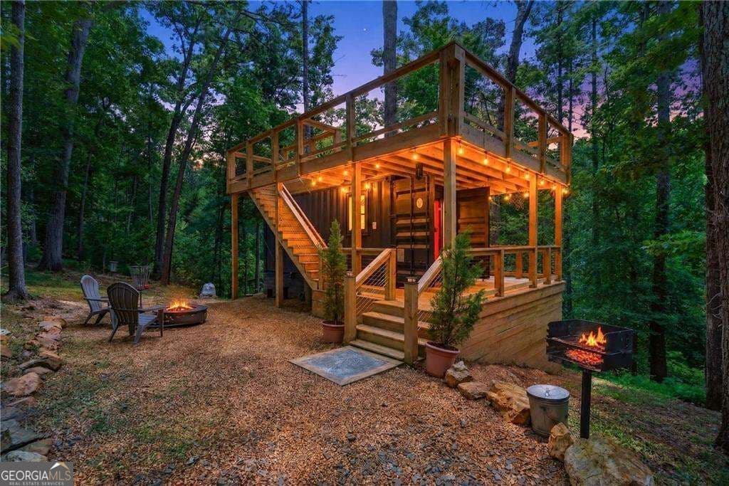 1 bedroom, 1 bathroom, 160 sq ft single family residence for sale at 649 Power Dam Road, Blue Ridge, GA 30513 — photo 1 of 35