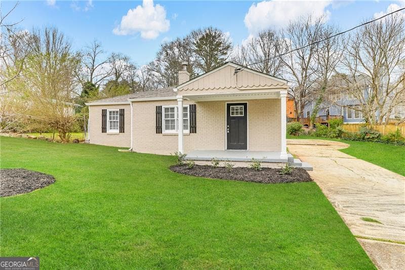 4 bedroom, 1 bathroom, 1,409 sq ft single family residence for sale at 1876 Flat Shoals Road, Atlanta, GA 30316