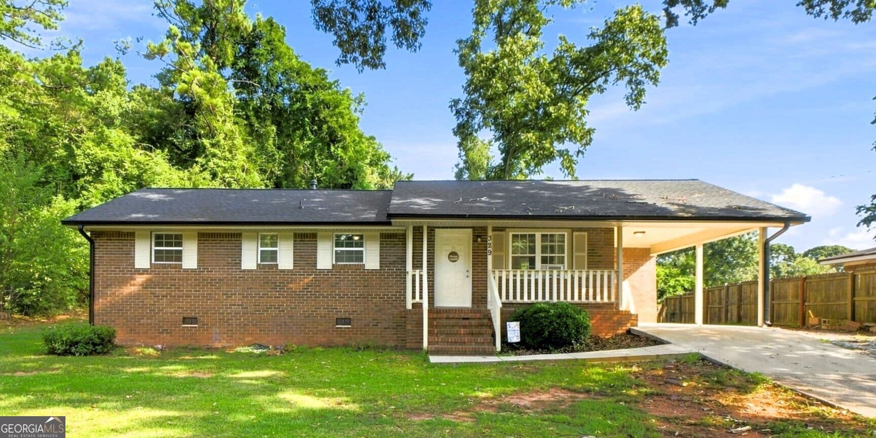 3 bedroom, 1.5 bathroom, 1,273 sq ft single family residence for sale at 329 Dale Drive, Griffin, GA 30223