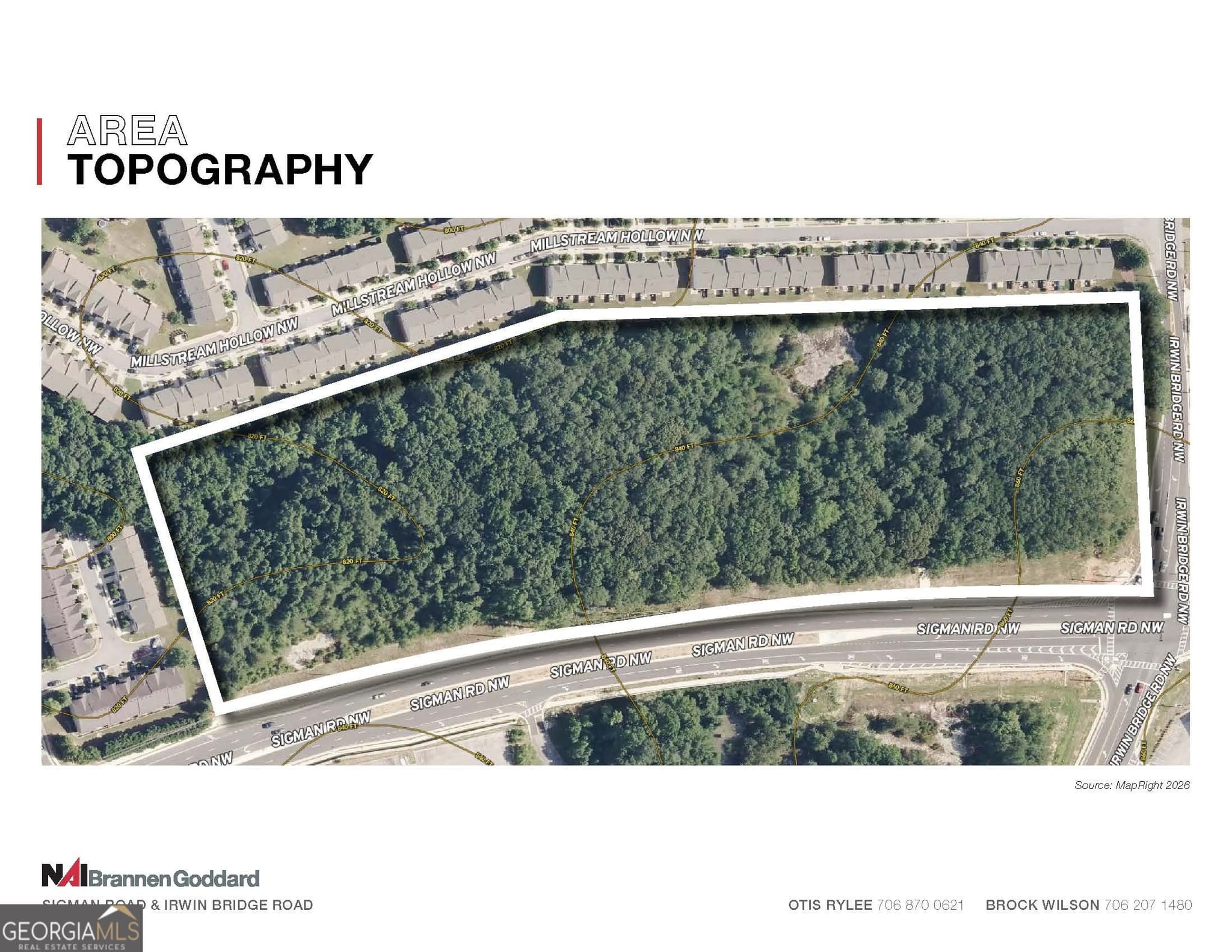 unimproved land for sale at 0 NWC Sigman & Rockbridge Road, Conyers, GA 30012 — photo 1 of 5
