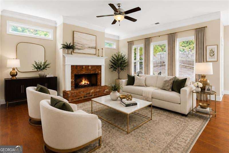 4 bedroom, 3.5 bathroom, 2,509 sq ft single family residence for sale at 3621 Foxtrot Trail, Kennesaw, GA 30144 — photo 6
