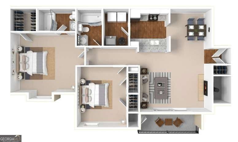 2 bedroom, 2 bathroom, 1,024 sq ft apartment for rent at 9230 Nesbit Ferry Road 0621, Alpharetta, GA 30022 for $1,473 a month — photo 6