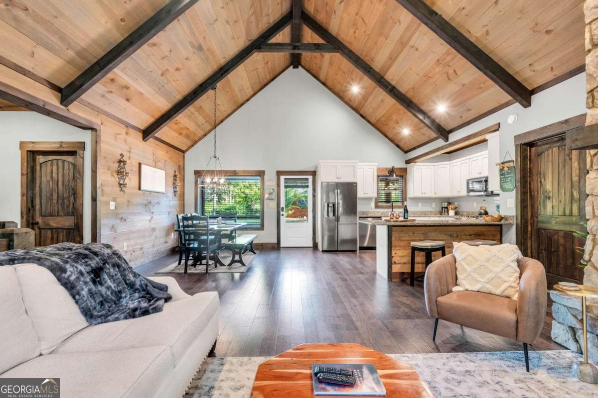 4 bedroom, 3 bathroom, 2,688 sq ft cabin,single family residence for sale at 566 High Meadows Drive, Morganton, GA 30560 — photo 9
