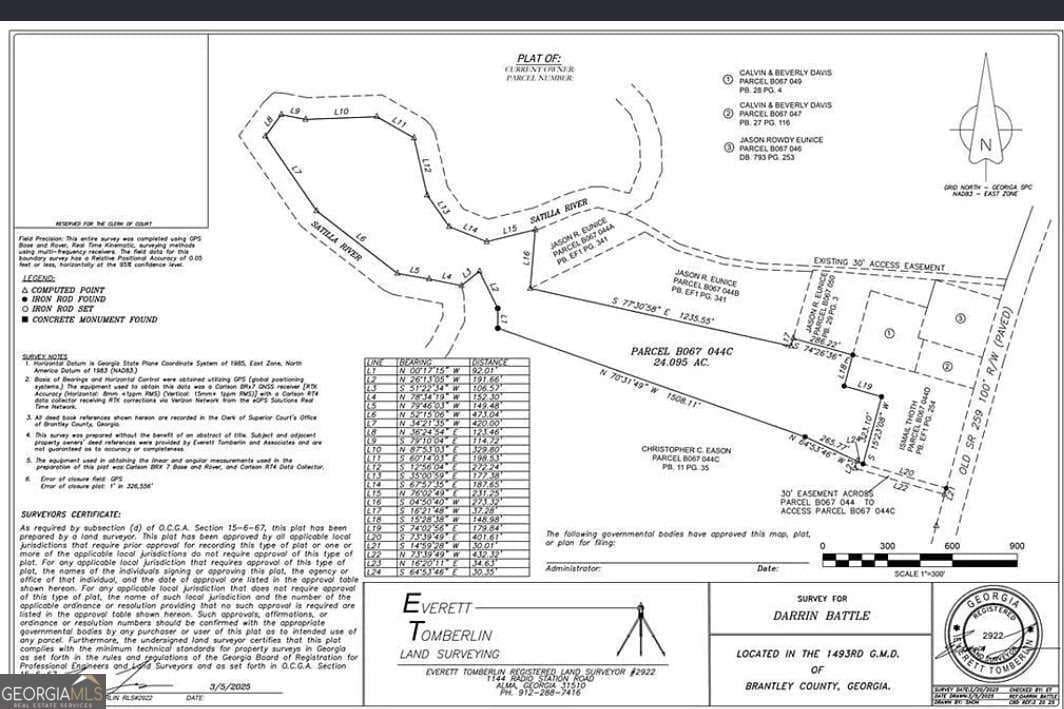 unimproved land for sale at 2447 Old Hwy 259, Waynesville, GA 31566