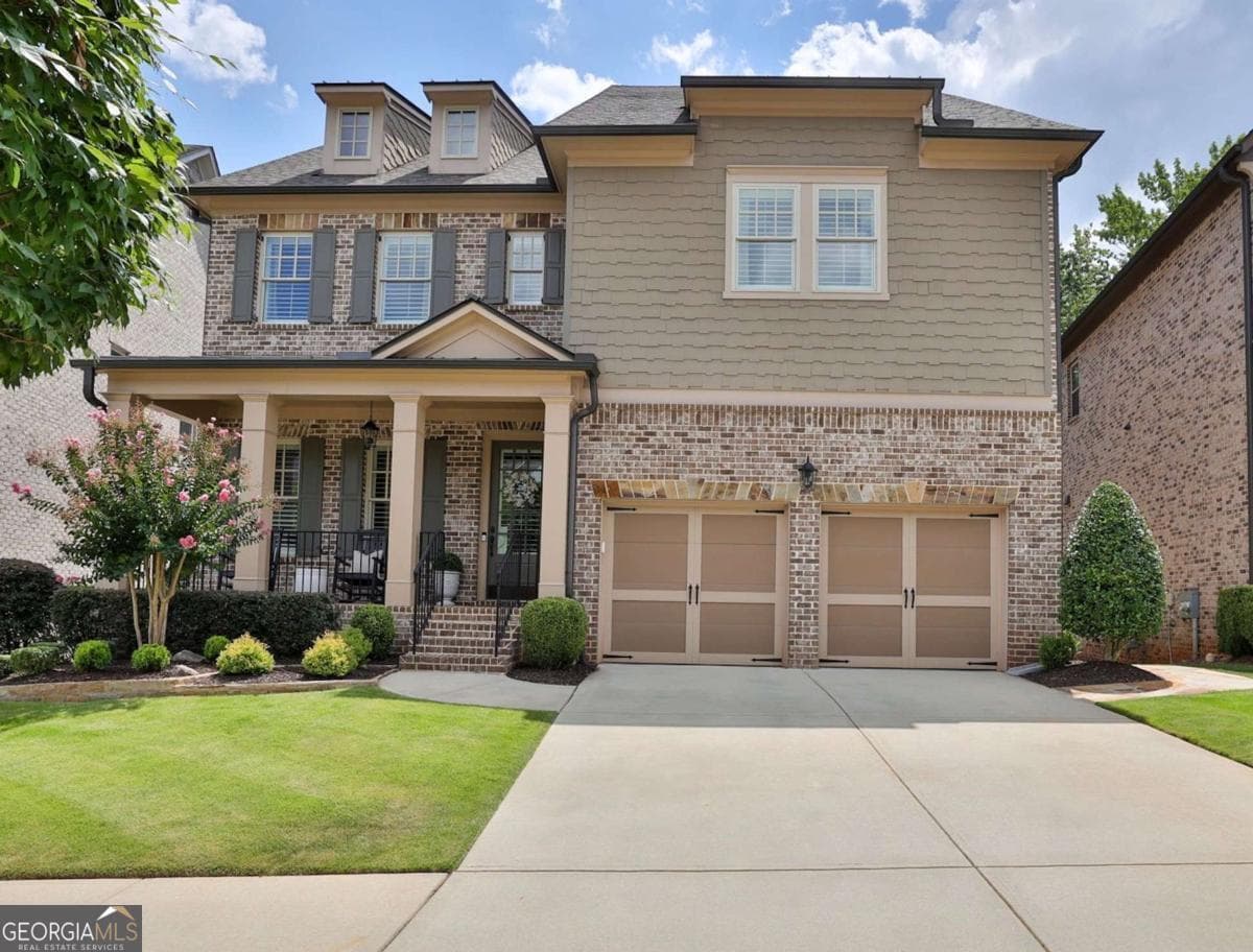 5 bedroom, 4.5 bathroom, 4,511 sq ft single family residence sold at 3582 Strath Drive, Alpharetta, GA 30005