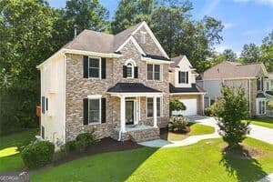 4 bedroom, 3.5 bathroom, 3,238 sq ft single family residence sold at 733 Miller Run, Atlanta, GA 30349