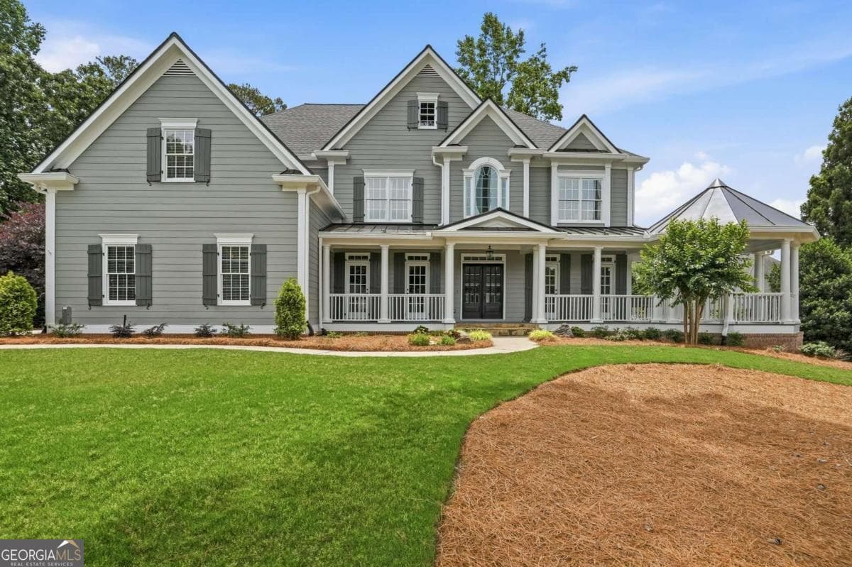 6 bedroom, 6.5 bathroom, 6,700 sq ft single family residence sold at 315 Lake Bend Court, Milton, GA 30004