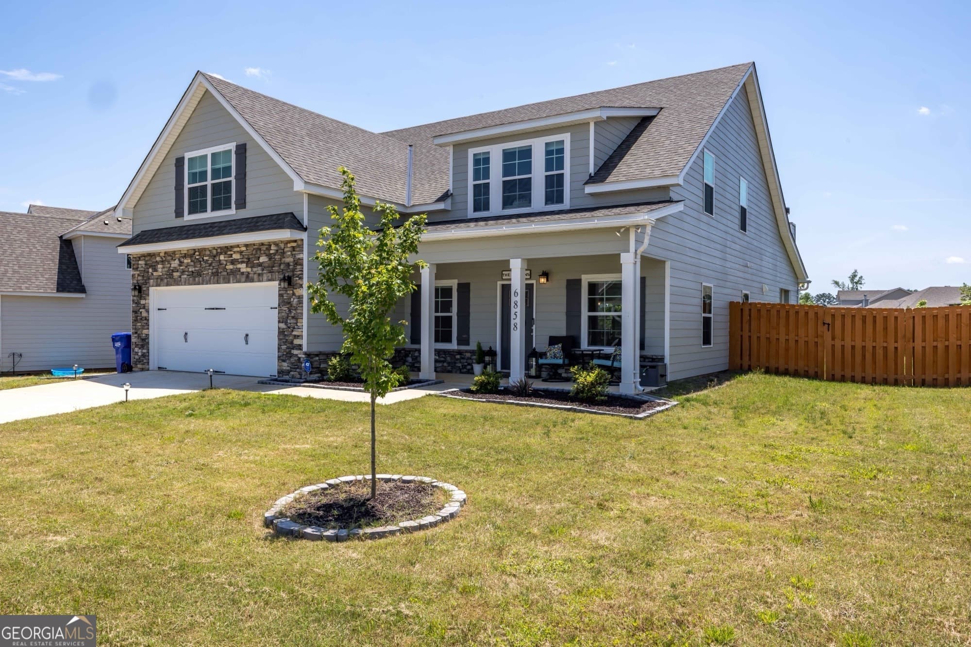 4 bedroom, 3.5 bathroom, 3,186 sq ft single family residence sold at 6858 Omaha Drive, Midland, GA 31820