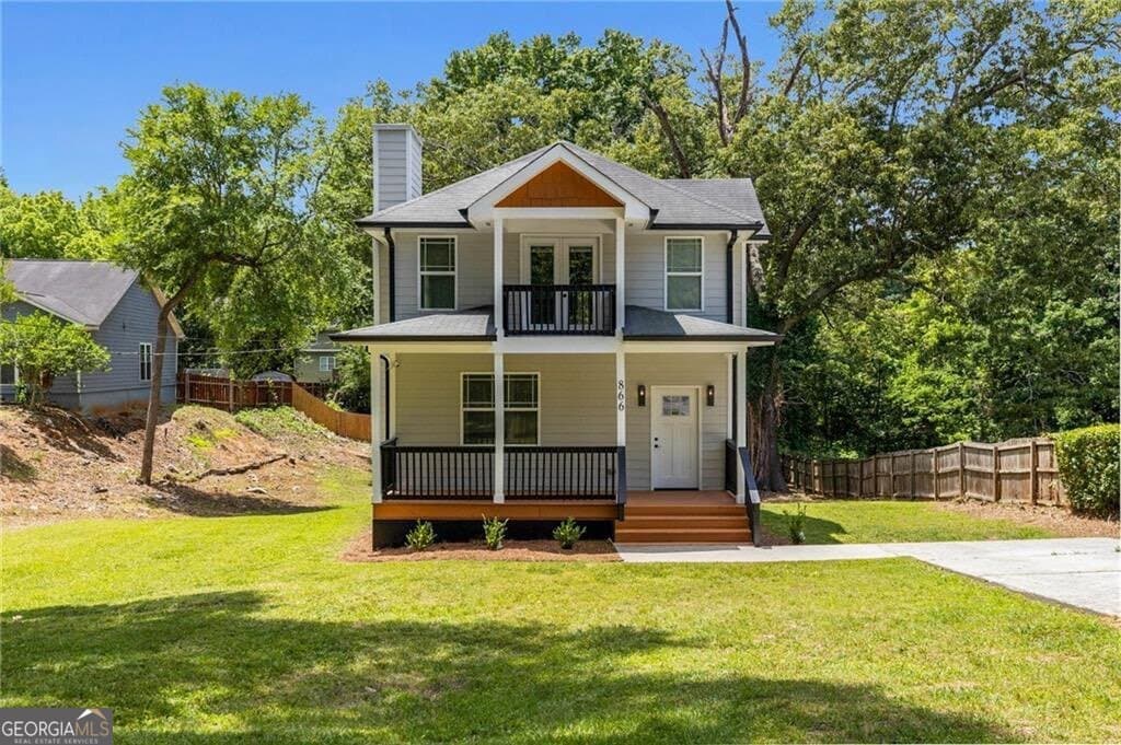 3 bedroom, 2.5 bathroom, 1,760 sq ft single family residence sold at 866 Capitol View Avenue, Atlanta, GA 30318