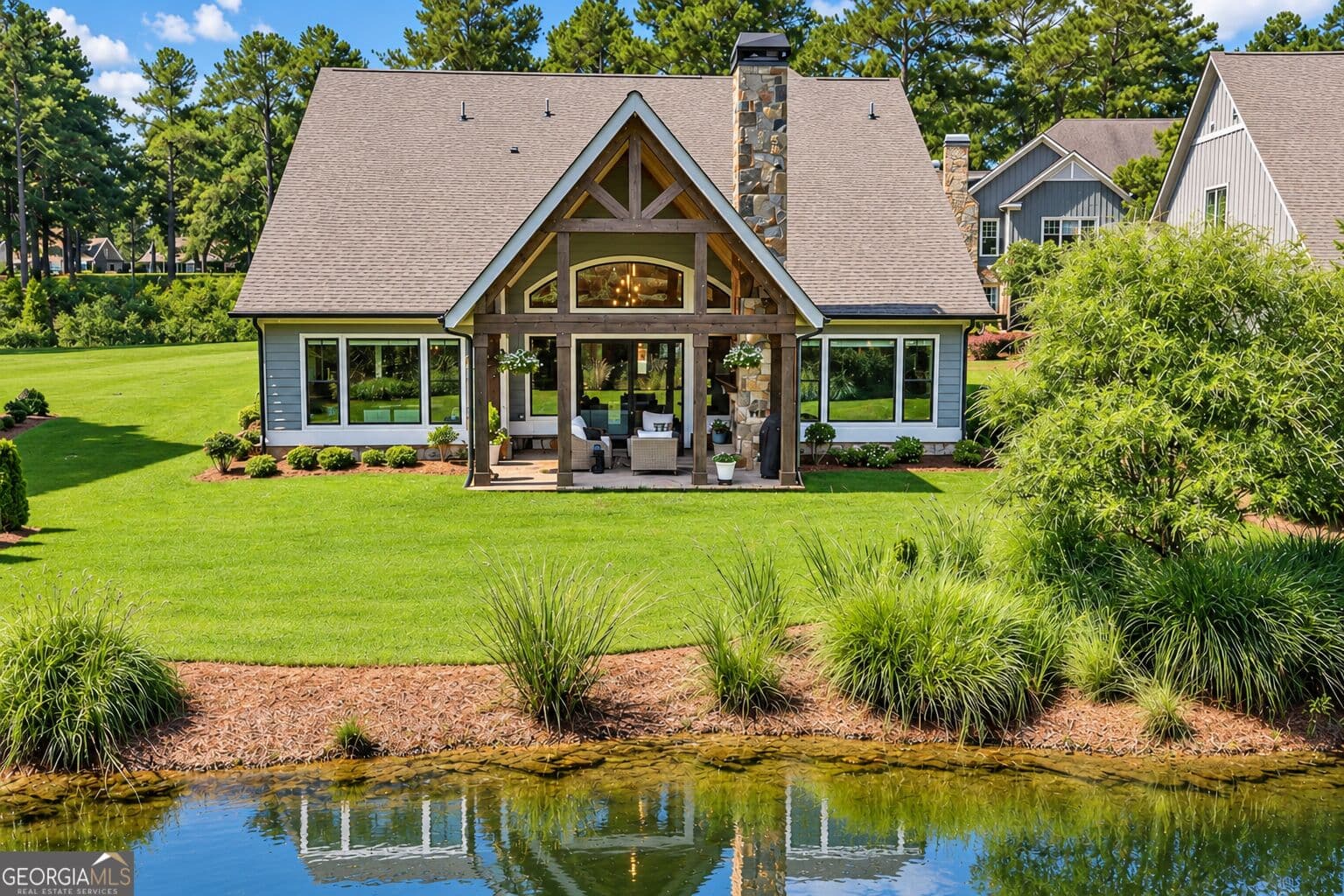 4 bedroom, 3.5 bathroom, 3,706 sq ft single family residence for sale at 133 Arbors Lane, Eatonton, GA 31024 — photo 1 of 61
