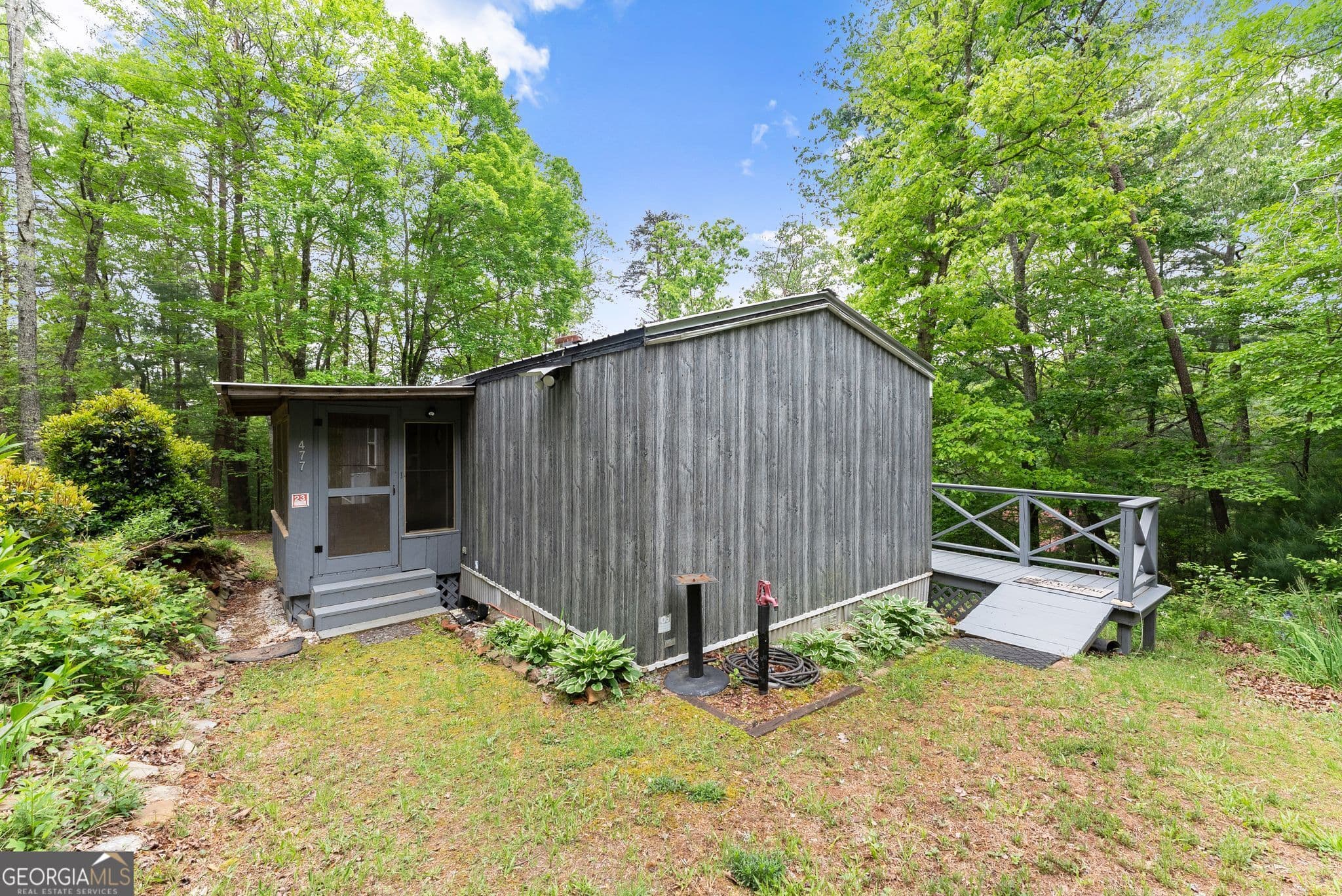 2 bedroom, 1 bathroom, 672 sq ft manufactured home,single family residence for sale at 477 Corinth Church Road, Cleveland, GA 30528 — photo 3