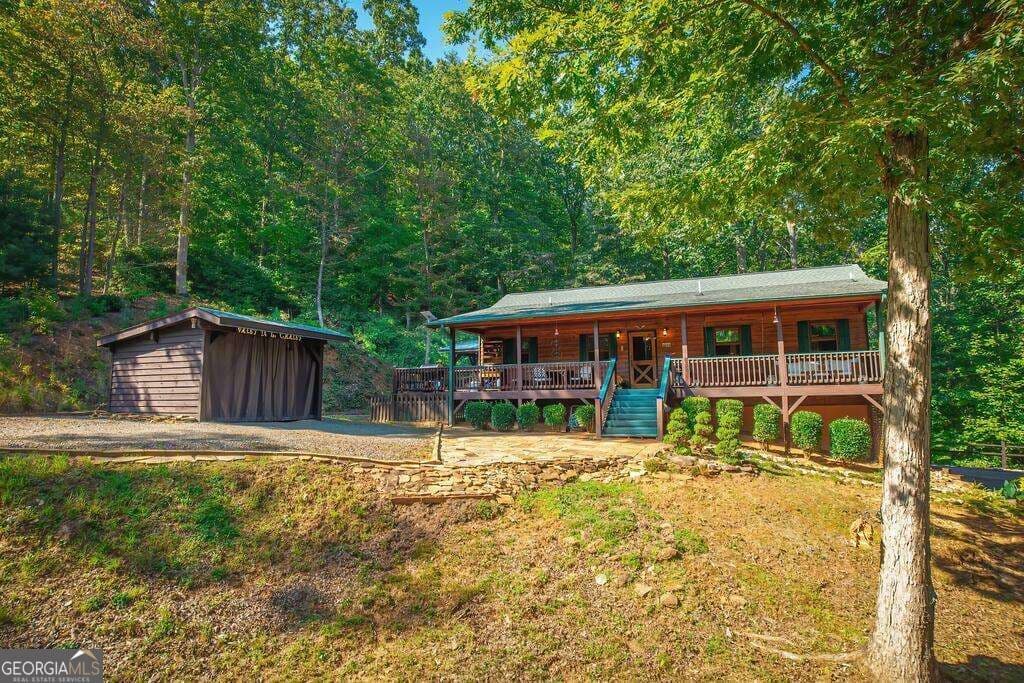 2 bedroom, 3 bathroom cabin,single family residence for sale at 320 Mossy Creek Trail, Murphy, NC 28906 — photo 6