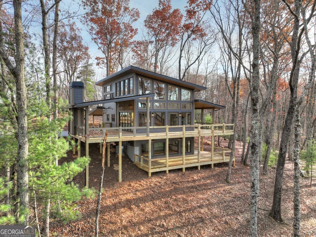 4 bedroom, 3.5 bathroom, 3,000 sq ft cabin,single family residence for sale at LOT 22 Mountain Trace, Cherry Log, GA 30522 — photo 2