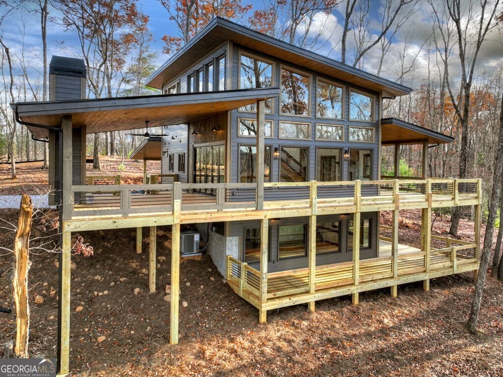 4 bedroom, 3.5 bathroom, 3,000 sq ft cabin,single family residence for sale at LOT 22 Mountain Trace, Cherry Log, GA 30522 — photo 3