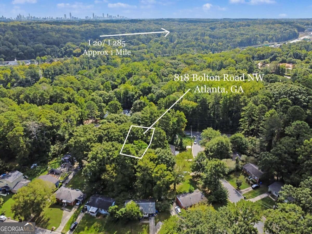 residential lot for sale at 818 Bolton Road, Atlanta, GA 30331 — photo 6