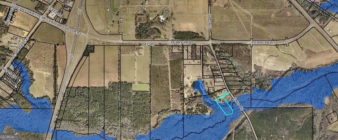 estate lot for sale at 2035 Elko Road, Perry, GA 31069 — photo 3
