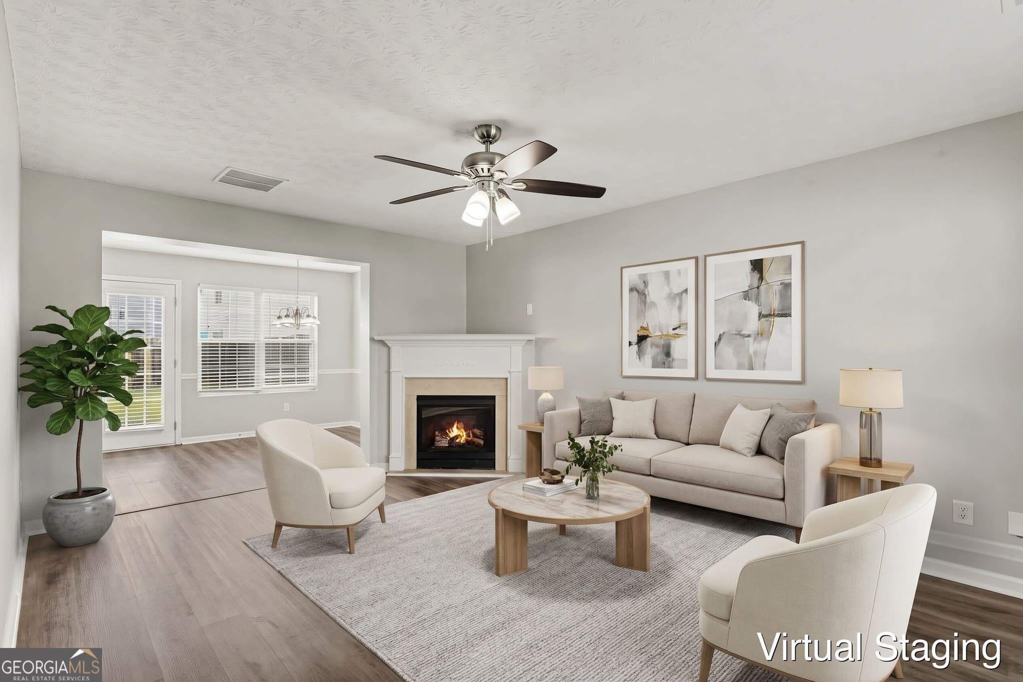 3 bedroom, 2.5 bathroom, 1,302 sq ft single family residence for sale at 3055 Tussahaw Crossing, Mcdonough, GA 30252 — photo 5