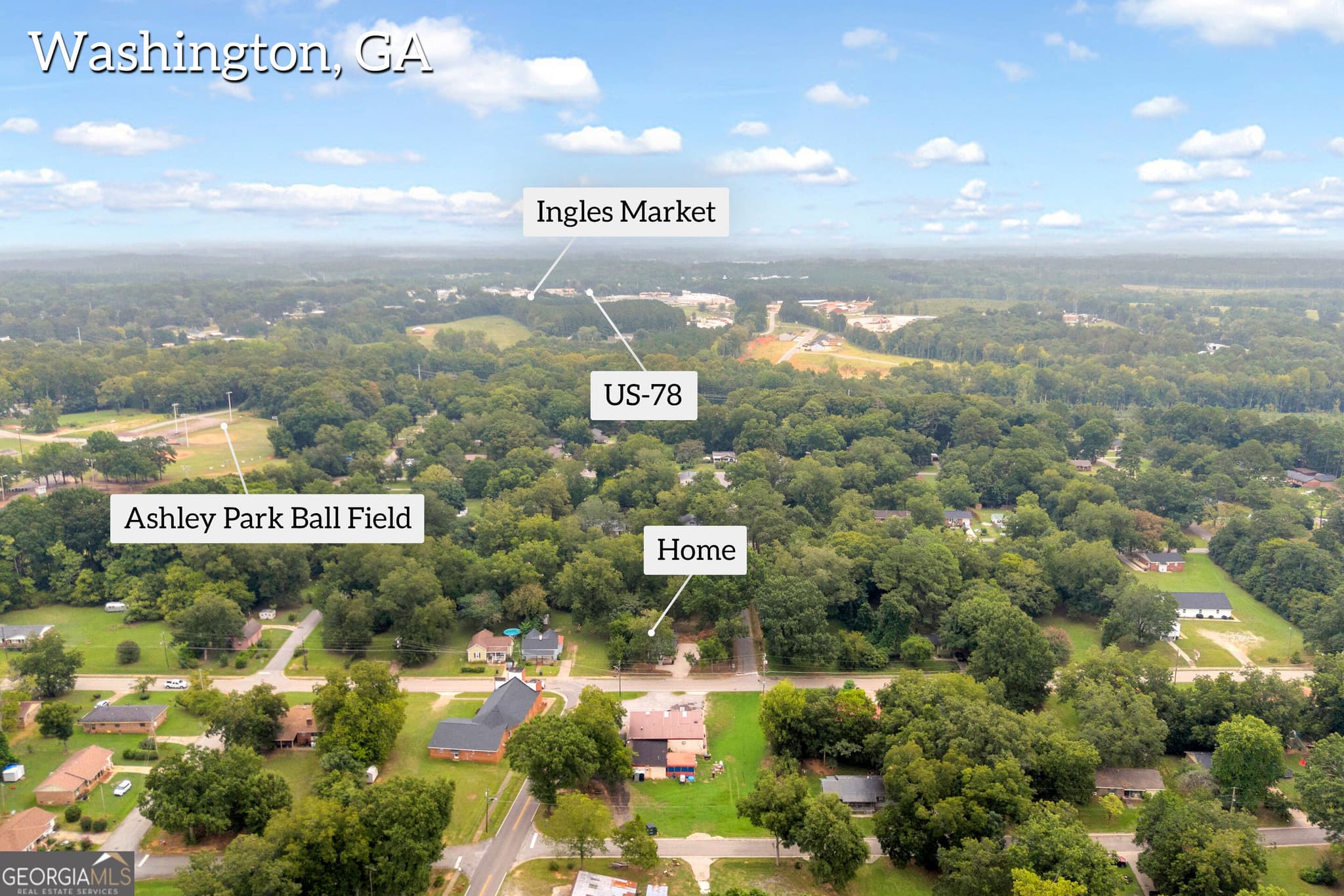3 bedroom, 2 bathroom, 1,164 sq ft single family residence for sale at 401 Baltimore Road, Washington, GA 30673 — photo 4