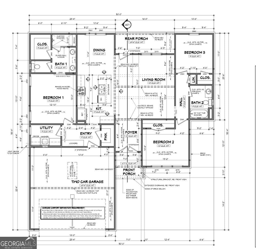 3 bedroom, 2 bathroom, 1,453 sq ft single family residence for sale at 152 Gumm Cemetary Road, Milledgeville, GA 31061 — photo 3